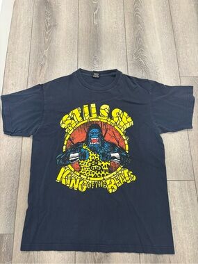 00’s Stussy king of the beats dj shirt